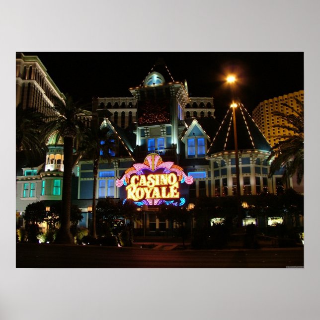 Casino Royale Las Vegas Poster Impressão (Frente)