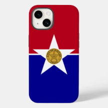 Caso Apple Patriótico Mate 14, bandeira Dallas