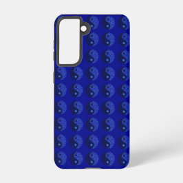 Caso Blue Yin Yang Samsung Galaxy S21