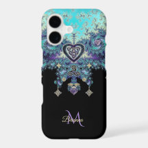 Caso celta do iPhone X do design do Fractal de