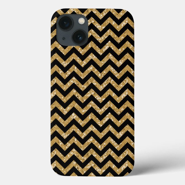 Caso Chevron Glitter Look iPad Air BT (Verso)
