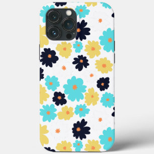 Caso Contemporâneo do Chic Floral iPhone 13 Pro/iP