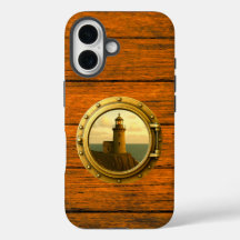 Caso de Filtro de Madeira de Farol de Pedra Antigo