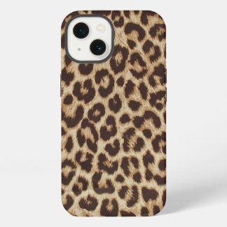 Caso de ID de telefone do Chic Leopard