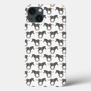 Caso de iPad do Baby Zebra Frenzy (Branco)