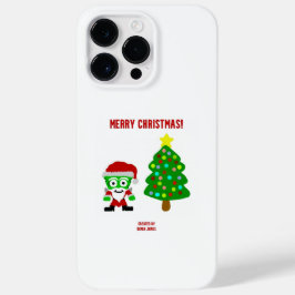 Caso de Natal FrankenCheese iPhone 14 Pro Max