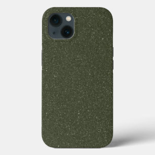 Caso de Textura Verde de Moss Personalizada iPhone