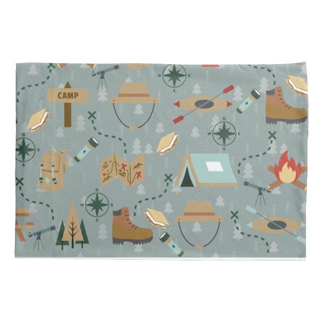 Caso de Travesseiro de Aventura de Campanha (Verso)