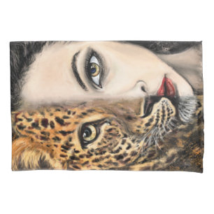Caso de Travesseiro de Leopardo