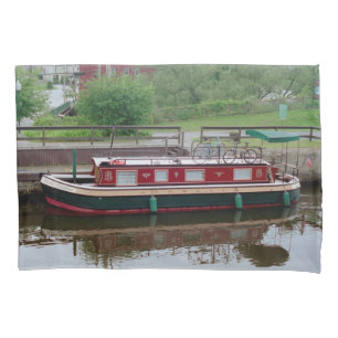 Caso de travesseiro do Erie Canal Boat