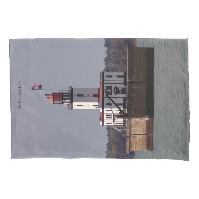 Caso de travesseiro leve de recife de Tour (Frente)