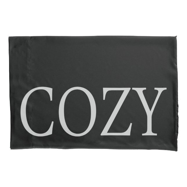 CASO DE TRAVESSEIRO PADRÃO DO COZY TYPOGRAPHY HOLI (Frente)