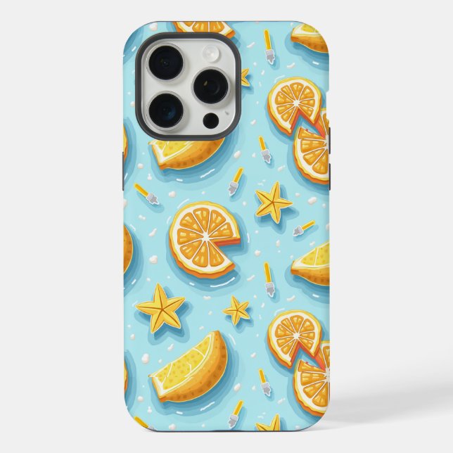 CASO DE VERÃO LEMON iPHONE 15 PRO (Verso)