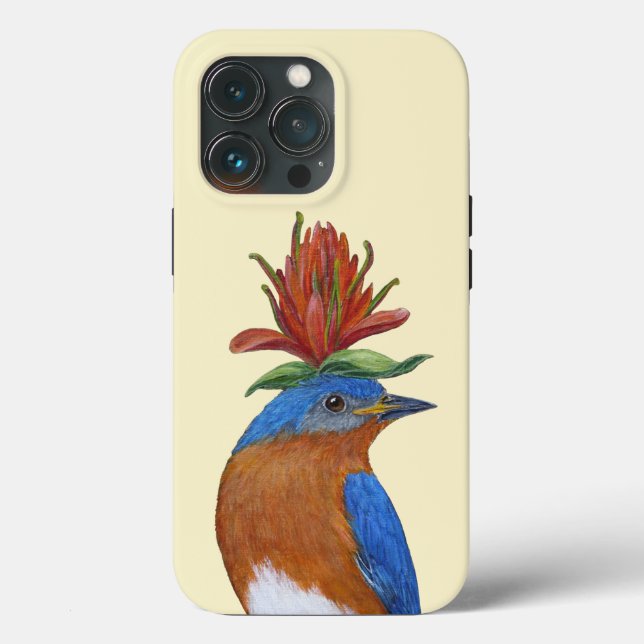 Caso do Apple iPhone 13 Pro bluebird (Verso)