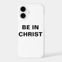 Caso do Apple iPhone 8/7 "Be in Cristo"