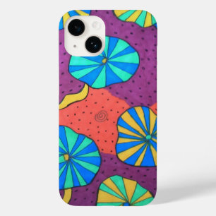Caso do Funky Retro Abstrato iPhone 8
