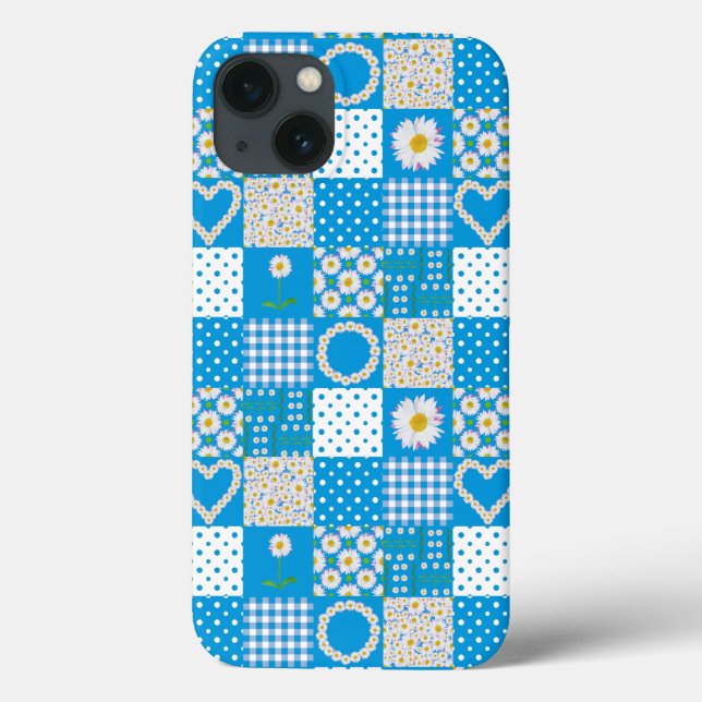 Caso do iPad Air: Daisy Chains, Faux Patchwork (Verso)