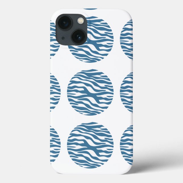 Caso do iPad BT do Bolinhas de Impressão Zebra (Verso)