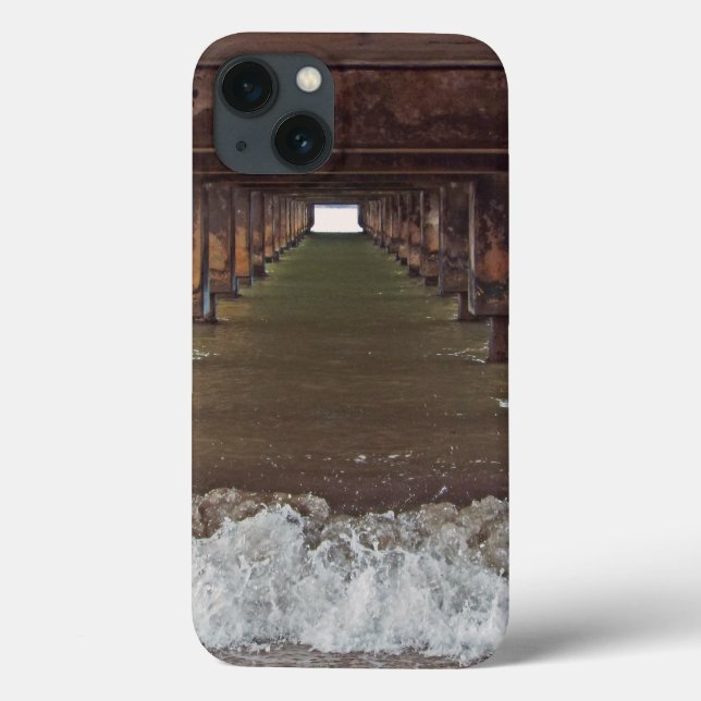 Caso do iPhone6, "BENEATH HANALEI PIER" (Verso)