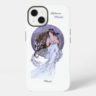 Caso do iPhone 13 Alphonse Mucha Art Nouveau