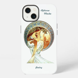 Caso do iPhone 13 Alphonse Mucha Art Nouveau