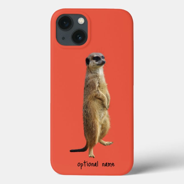 Caso do iPhone 13 Meerkat (Verso)