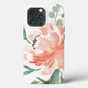 Caso do iPhone 13 Pro - Cores d'água, cor-de-rosa