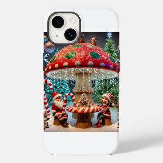 Caso do iPhone 14: Design de Salão de Natal