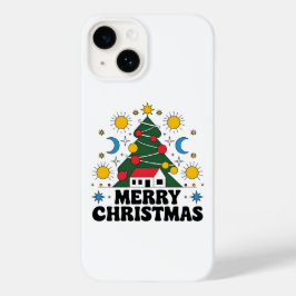 Caso do iPhone 14: Feliz Natal Novo / iPad