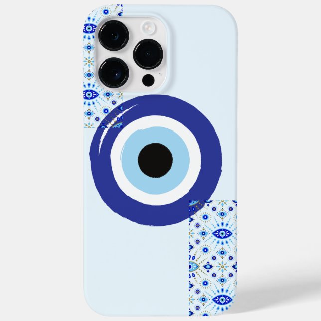 Caso do iPhone 14 pro Max - Olho de proteção (Verso)