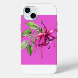 Caso do iPhone 15 da Fuschia Moderna