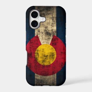 Caso do iPhone 5 do Grunge da bandeira de Colorado