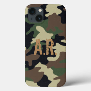 Caso do iPhone 6 de Camo da floresta