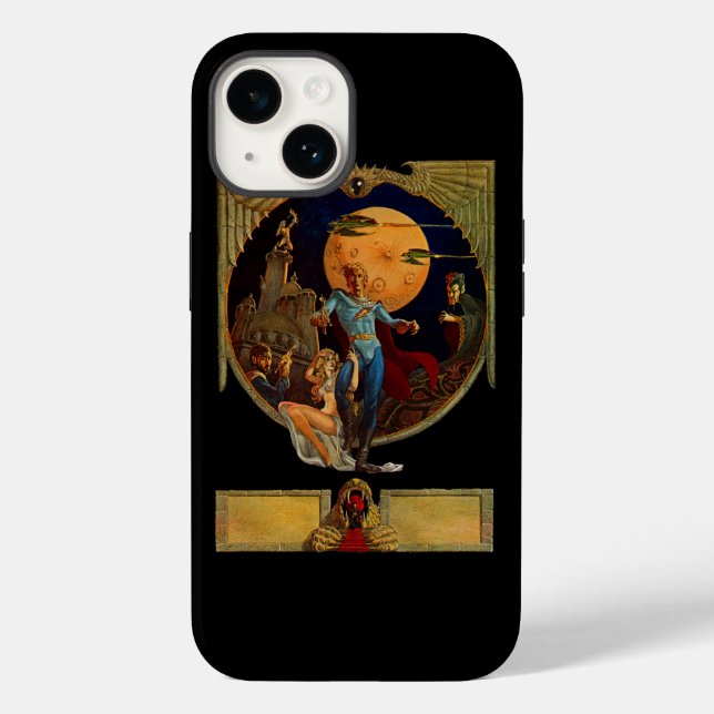 Caso do iPhone 6 do Herói do Sci-Fi (Verso)