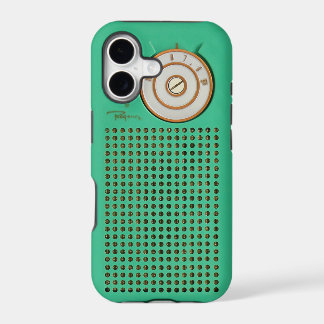 Caso do iPhone 6 do rádio de transistor do vintage