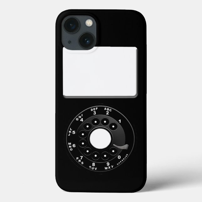 Caso do iPhone 6 do Telefone de Discagem (Verso)