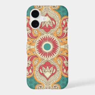 Caso do iPhone 7 de Paisley do vintage