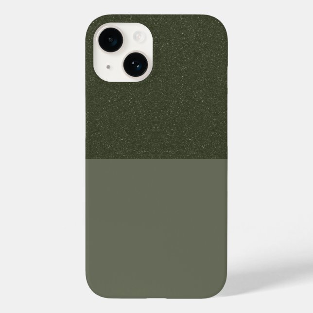 Caso do iPhone Verde do Moisés Superior Textuturad (Verso)
