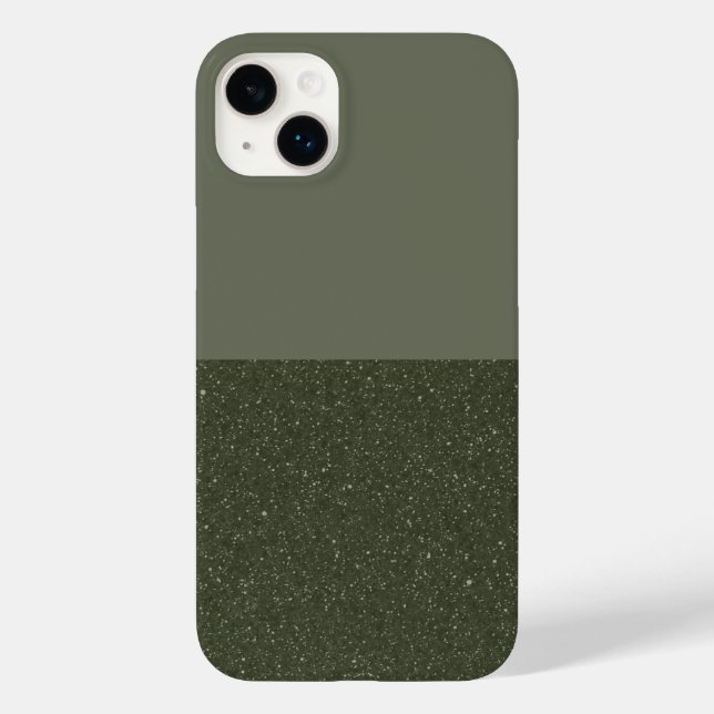 Caso do Moss Green Split iPhone 14 Plus - Personal (Verso)