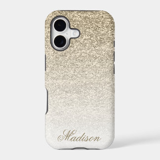 Caso do Ombre Dourado Glitter iPhone 5/5 s