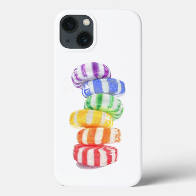 Caso do RAINBOW CANDY iPhone 13 (Verso)