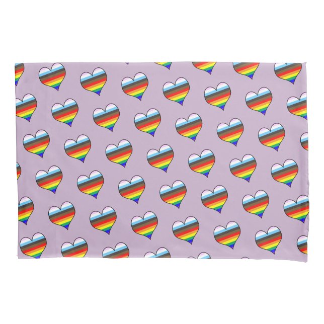 Caso do Travesseiro do Rainbow Heart (Frente)