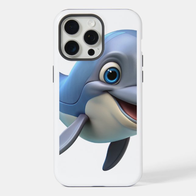 Caso Dolphin Apple iPhone 15 pro max (Verso)