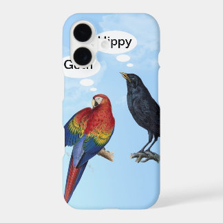 Caso engraçado do iPhone 7 do hippy do gótico