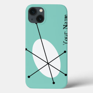 Caso iPad Azul Dazzle 'Your Name'