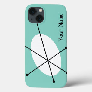 Caso iPad Azul Dazzle 'Your Name'