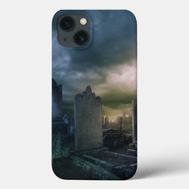 Caso IPAD de cemitério gótico (Verso)