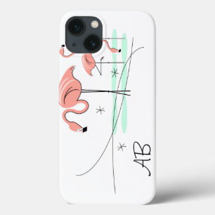 Caso iPad do Flamingo Ocean Trio 3 'Monograma'