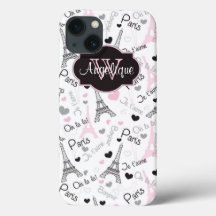 Caso iPad | Paris | Torre Eiffel | Corações