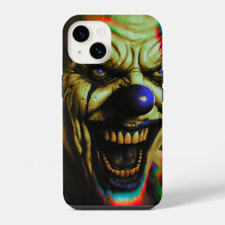 Caso iPhone 14 de palhaço assustador